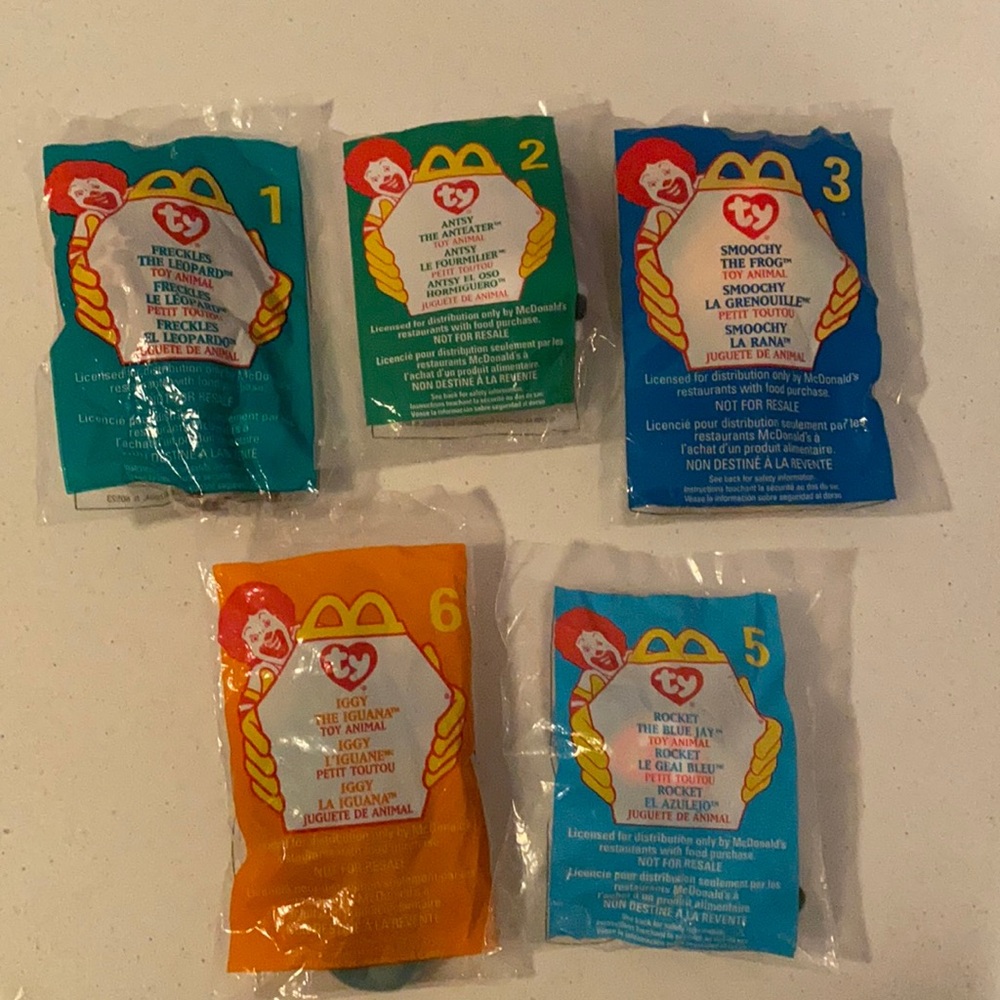 RETIRED McDonalds 1998 Beanie Babies